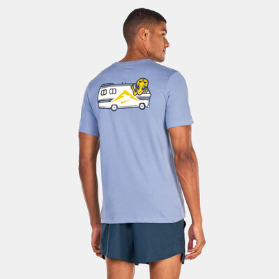 Shop Mens Yoga Dri-Fit Short Sleeve T-Shirt From Nike Online - GO SPORT UAE