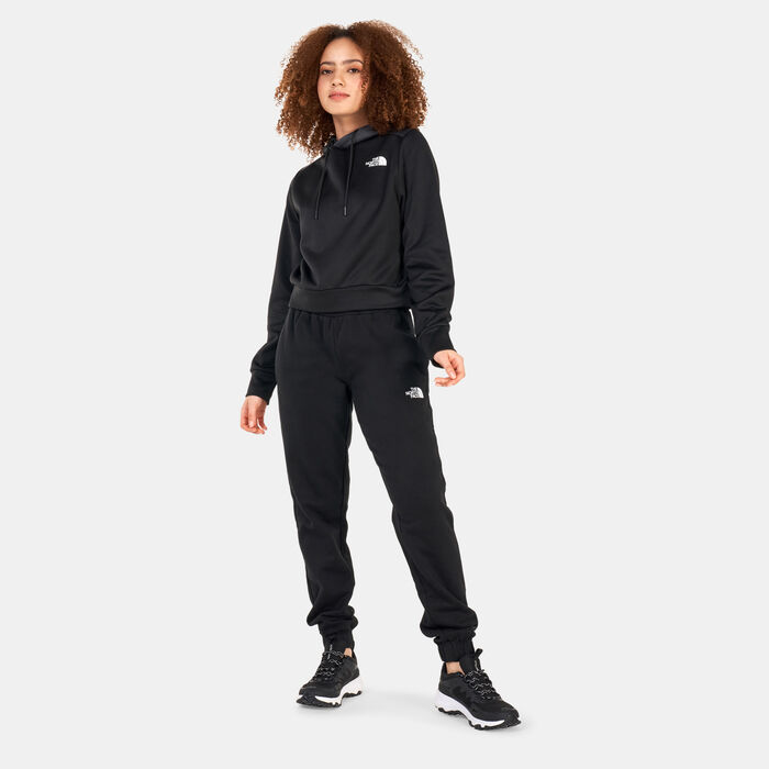 The North Face Women's Reaxion Fleece Pullover Hoodie Black The North Face Women's Reaxion Fleece Pullover Hoodie Black image number 2