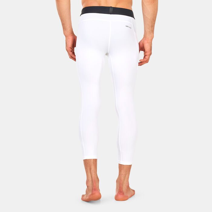 Jordan Men's Sport Dri-FIT 3/4 Tights White Jordan Men's Sport Dri-FIT 3/4 Tights White image number 1