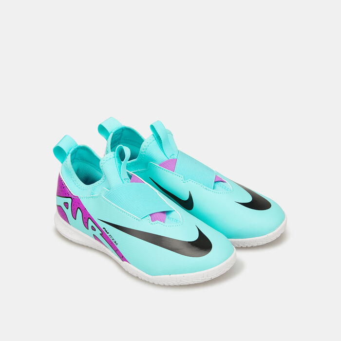 Nike Kids' Mercurial Vapor 15 Academy Indoor Court Football Shoes (Younger and Older Kids) Green Nike Kids' Mercurial Vapor 15 Academy Indoor Court Football Shoes (Younger and Older Kids) Green image number 1