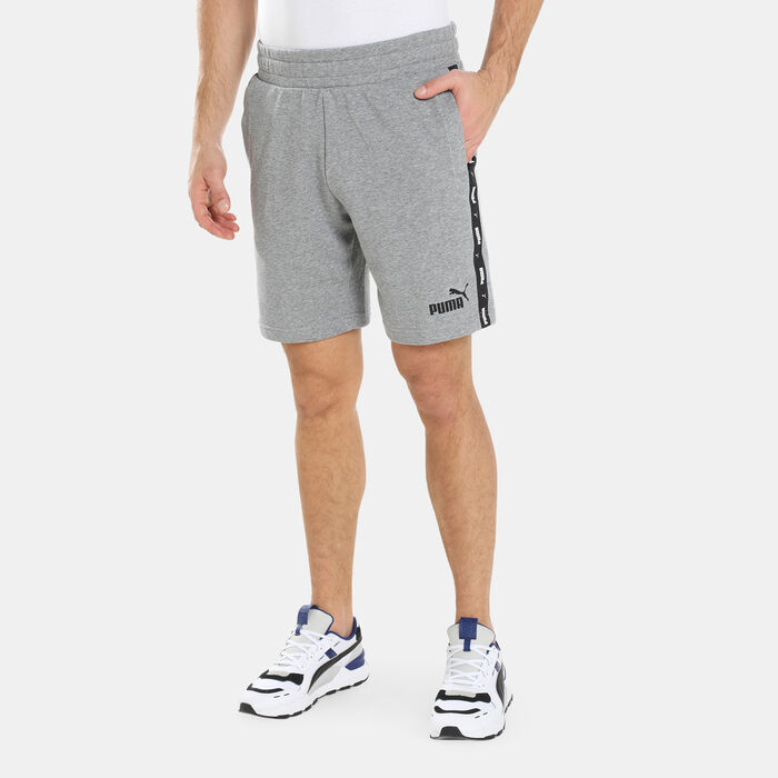PUMA Men's Essentials+ Tape Shorts Grey image number 0