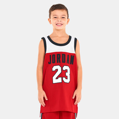 Jordan Kids' Colorblock 23 Jersey (Older Kids) Red Jordan Kids' Colorblock 23 Jersey (Older Kids) Red
