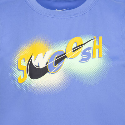 Nike Kids' Hazy Rays Tank Top and Shorts Set Beige