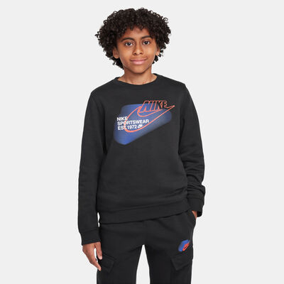 Nike Kids' Sportswear Standard Issue Sweatshirt Black