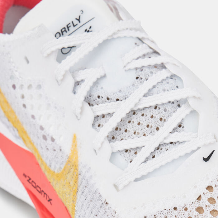 Nike Women's Vaporfly 3 Road Racing Shoes White image number 4