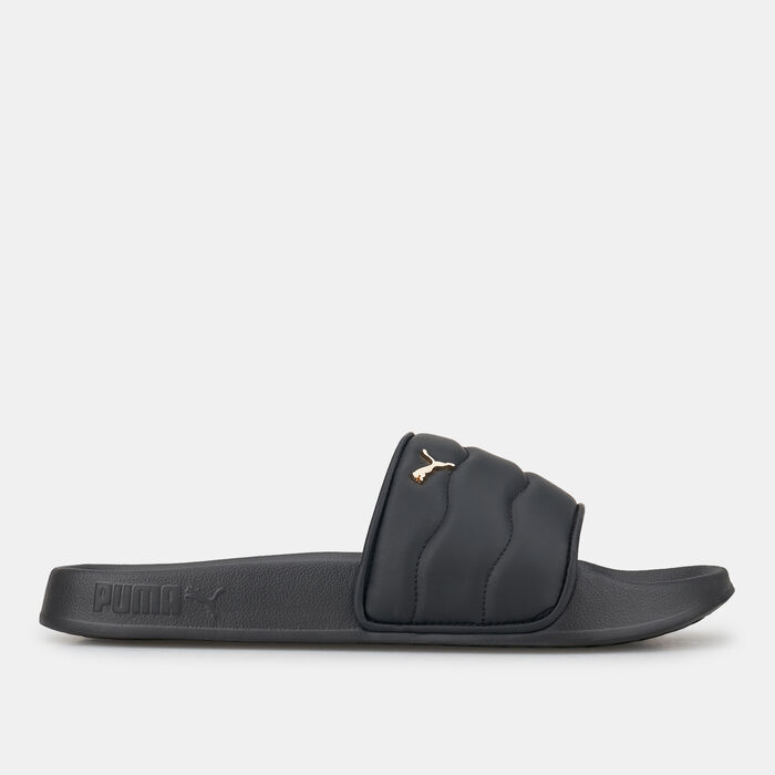 PUMA Women's Leadcat 2.0 Puffy Slides Black PUMA Women's Leadcat 2.0 Puffy Slides Black image number 1