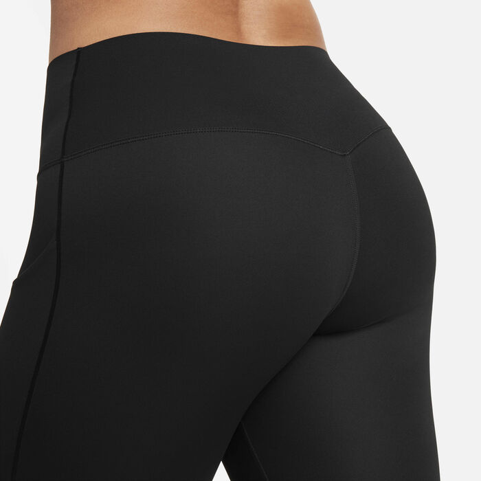 Nike Women's Dri-FIT Universa 7/8 Training Leggings Black image number 5