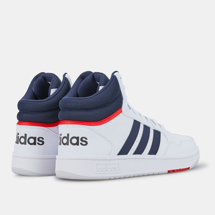 adidas Men's Hoops 3.0 Mid Classic Vintage Shoe White adidas Men's Hoops 3.0 Mid Classic Vintage Shoe White image number 3