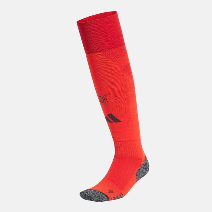 adidas Men's Bayern Munich Home Football Over-The-Calf Socks - 2024/25 Red image number 0