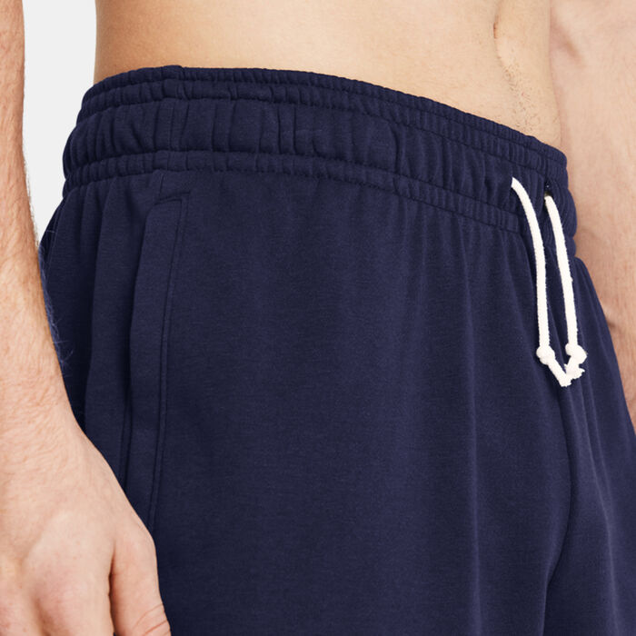 Under Armour Men's Rival Terry Shorts Blue Under Armour Men's Rival Terry Shorts Blue image number 3