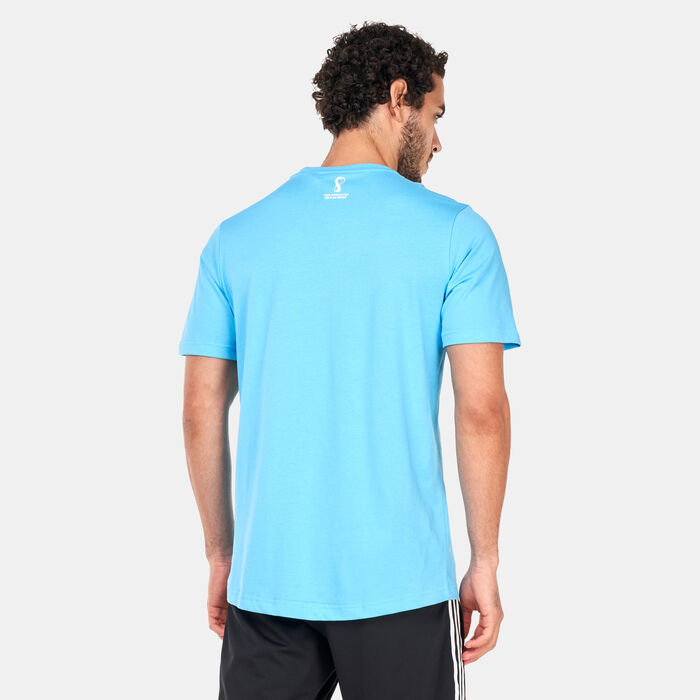 adidas Men's FIFA World Cup Argentina 2022™ T-Shirt Blue adidas Men's FIFA World Cup Argentina 2022™ T-Shirt Blue image number 1