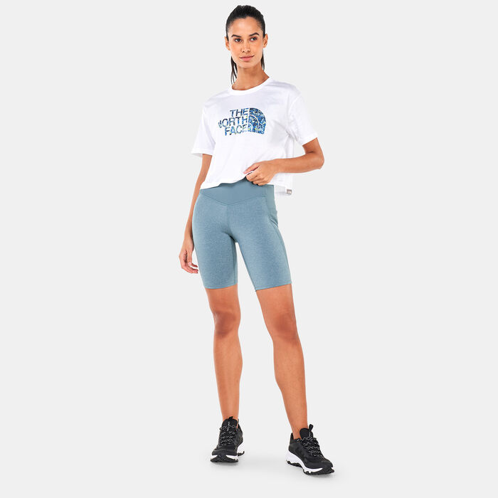 The North Face Women's EcoActive Dune Sky 9-Inch Shorts Blue The North Face Women's EcoActive Dune Sky 9-Inch Shorts Blue image number 2
