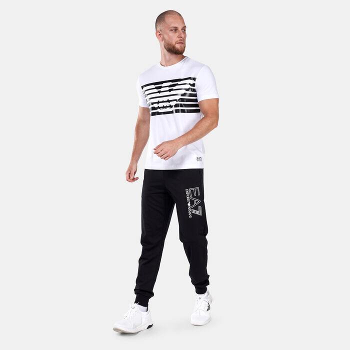 EA7 Emporio Armani Men's Train Visibility Sweatpants Black EA7 Emporio Armani Men's Train Visibility Sweatpants Black image number 2