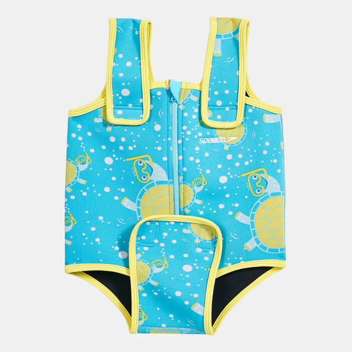 Speedo Kids' X Tommy Turtle Baby Wrap Swimming Bodysuit (Baby & Toddler) Multi Speedo Kids' X Tommy Turtle Baby Wrap Swimming Bodysuit (Baby & Toddler) Multi image number 1