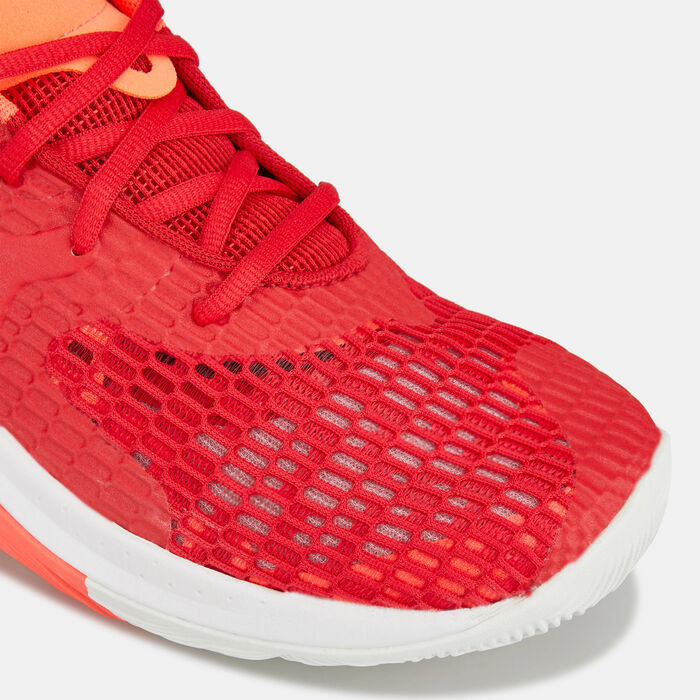 Under Armour UA Spawn 3 Basketball Shoe Red image number 5