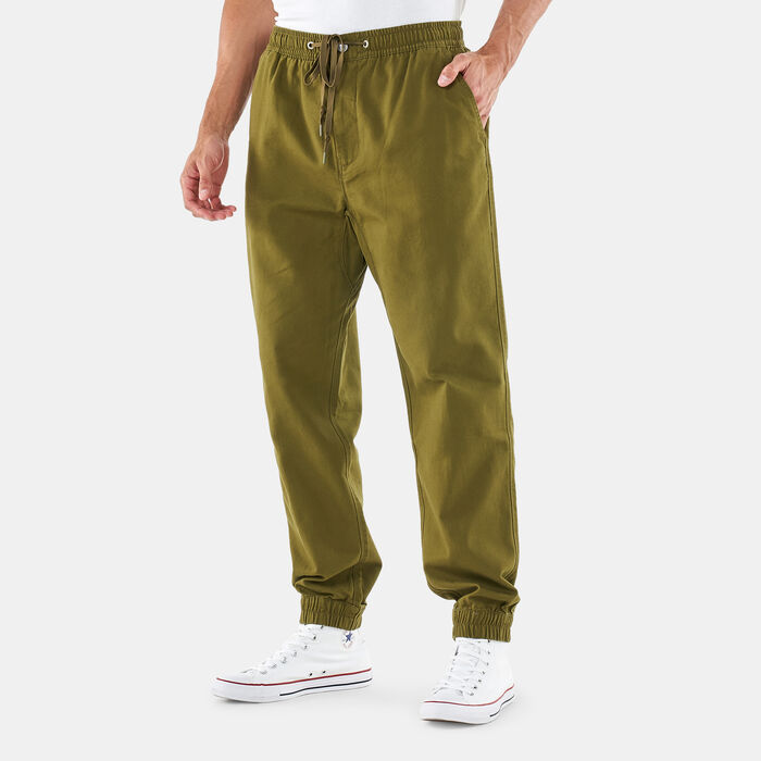 Converse Men's Go To Joggers Green Converse Men's Go To Joggers Green image number 0
