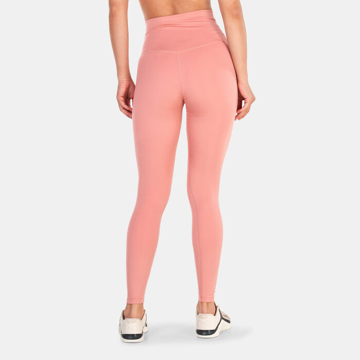 Nike Women's One High-Rise Leggings Pink Nike Women's One High-Rise Leggings Pink image number 1