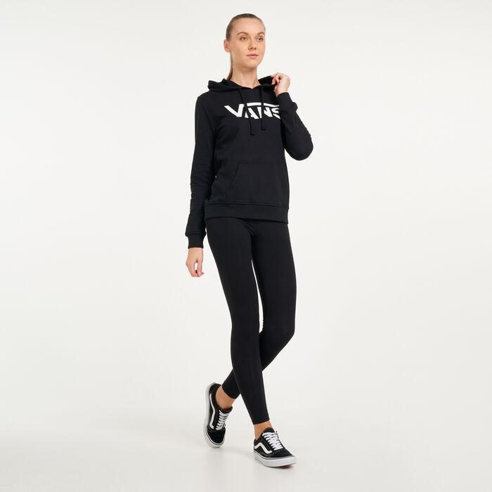Vans Women's Classic V II Hoodie Black Vans Women's Classic V II Hoodie Black image number 2