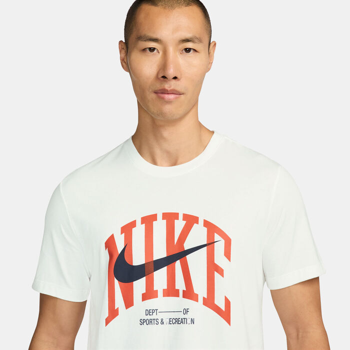 Nike Men's Dri-FIT Fitness Training T-Shirt Ivory Nike Men's Dri-FIT Fitness Training T-Shirt Ivory image number 2