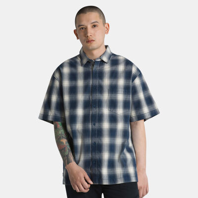 Vans Men's Nick Michel Woven Shirt Blue