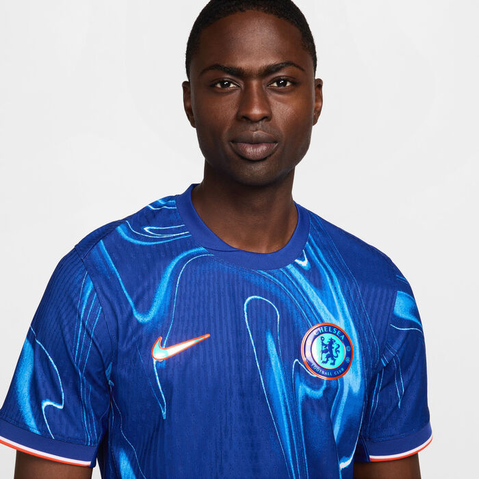 Nike Men's Chelsea 24/25 Home Authentic Football Jersey Blue Nike Men's Chelsea 24/25 Home Authentic Football Jersey Blue image number 3