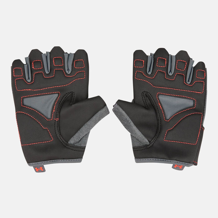 Under Armour Men's UA Training Gloves Grey Under Armour Men's UA Training Gloves Grey image number 1
