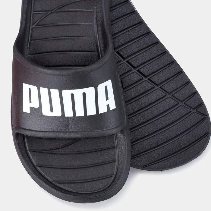 PUMA Men's Divecat V2 Lite Slides Black PUMA Men's Divecat V2 Lite Slides Black image number 2