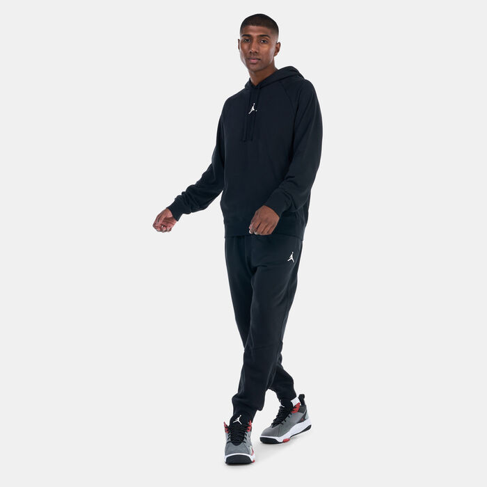 Jordan Men's Dri-FIT Sport Crossover Fleece Basketball Hoodie Black Jordan Men's Dri-FIT Sport Crossover Fleece Basketball Hoodie Black image number 2