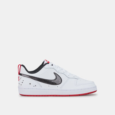 Nike Kids' Court Borough Low 2 SE Shoe (Older Kids) White