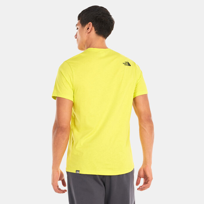 The North Face Men's Easy T-Shirt yellow The North Face Men's Easy T-Shirt yellow image number 1