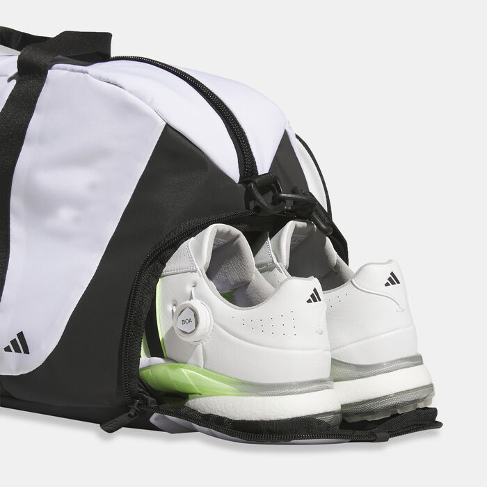 adidas Men's Golf Duffel Bag White image number 3