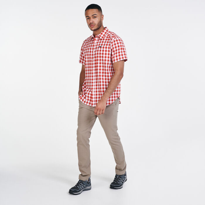 Columbia Men's Brentyn Trail™ SS Seersucker Shirt Brown image number 2