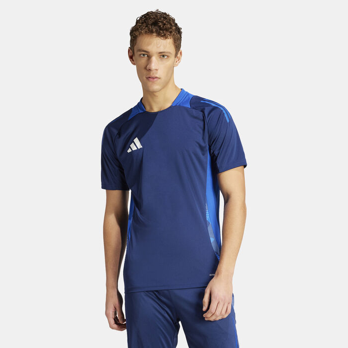 adidas Men's Tiro 24 Competition Football Jersey Blue adidas Men's Tiro 24 Competition Football Jersey Blue image number 0