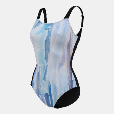 Arena Women's Bodylift Simona One-Piece Swimsuit White