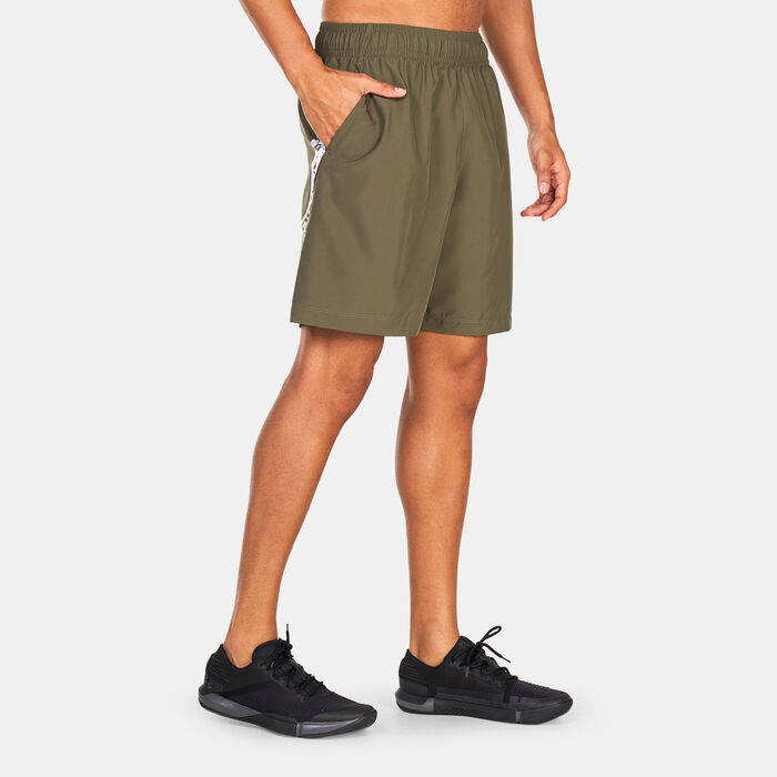 Under Armour Men's UA Woven Graphic Shorts Green image number 0