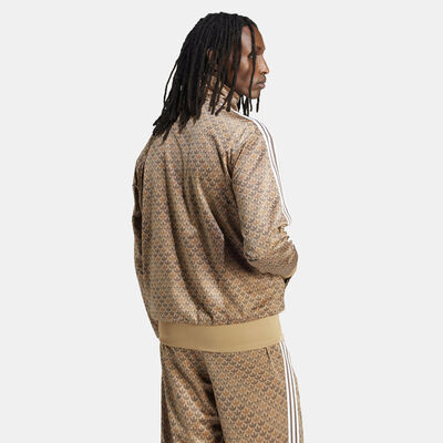 adidas Originals Men's Firebird Classic Mono Track Top Brown