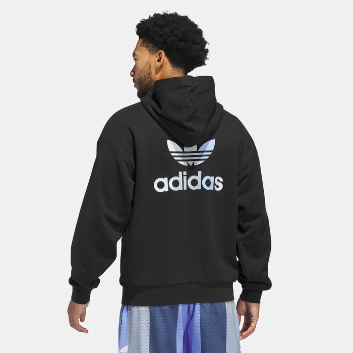 adidas Originals Graphic Hoodie Black adidas Originals Graphic Hoodie Black image number 1