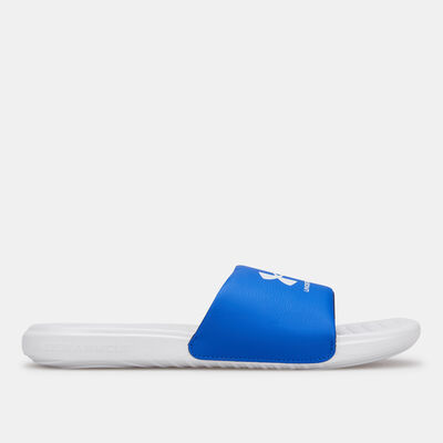 Under Armour Men's Ansa Fixed Slides Grey Under Armour Men's Ansa Fixed Slides Grey