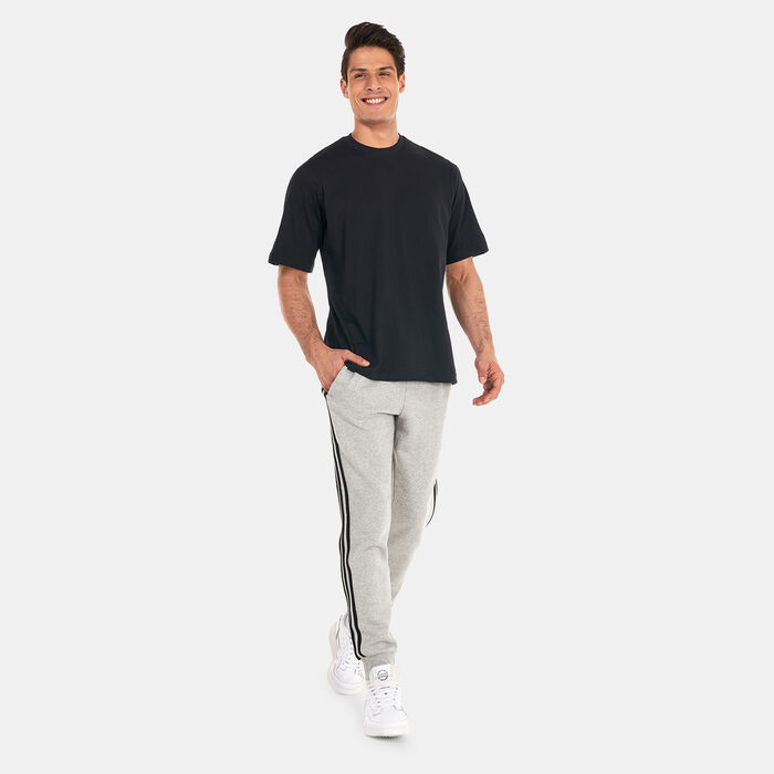 adidas Men's Essentials French Terry 3-Stripes Pants Black adidas Men's Essentials French Terry 3-Stripes Pants Black image number 2