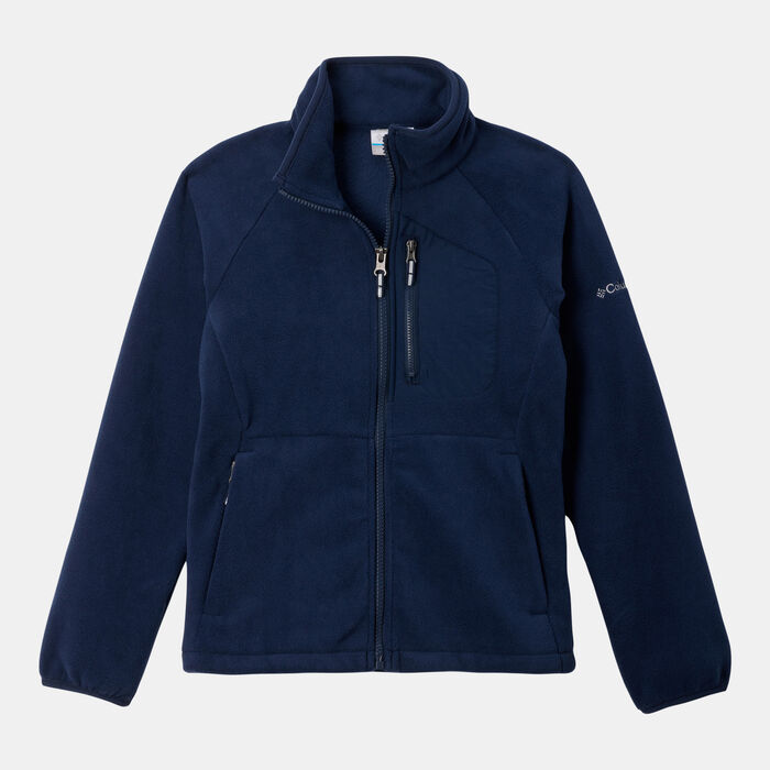 Columbia Kids' Fast Trek IV Fleece Full-Zip Jacket Blue Columbia Kids' Fast Trek IV Fleece Full-Zip Jacket Blue image number 0
