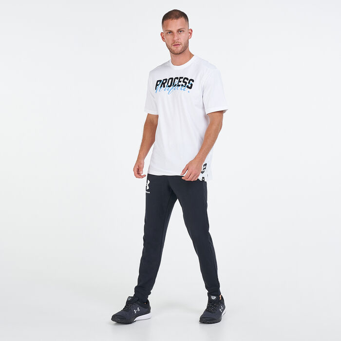 Under Armour Men's Embiid Talker T-Shirt White image number 2