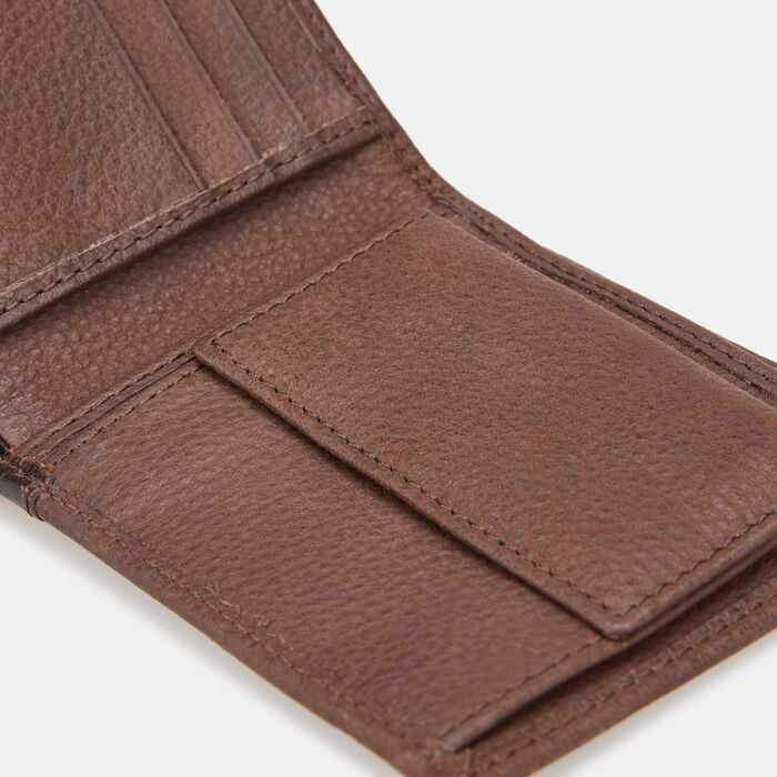 Timberland Men's Bifold Coin Pocket Wallet Brown Timberland Men's Bifold Coin Pocket Wallet Brown image number 2