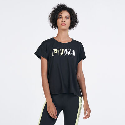 PUMA Women's Modern Sports T-Shirt Black