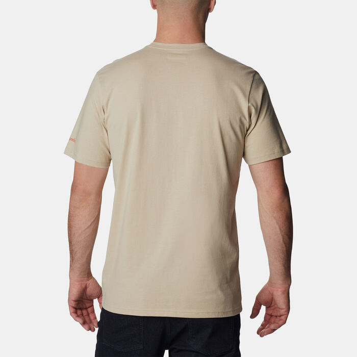 Columbia Men's Path Lake Graphic T-Shirt Beige Columbia Men's Path Lake Graphic T-Shirt Beige image number 1