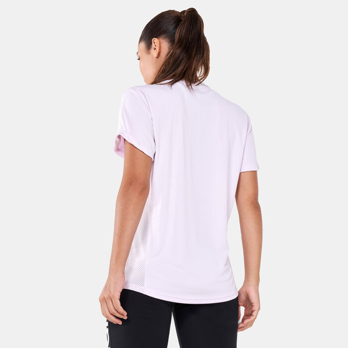 adidas Women's Own the Run T-Shirt Pink adidas Women's Own the Run T-Shirt Pink image number 1