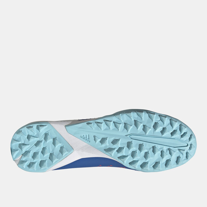 adidas Men's Predator Accuracy.3 Low Turf Ground Football Shoe Blue image number 3