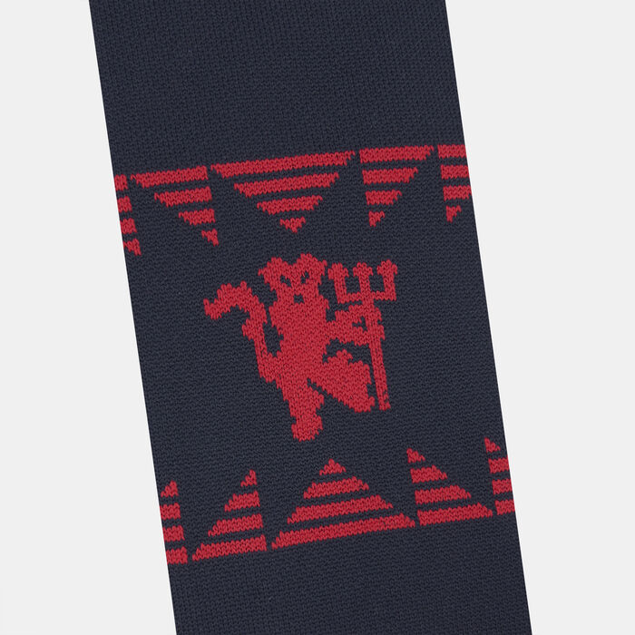 adidas Manchester United Home Socks - 2022/23 Black adidas Manchester United Home Socks - 2022/23 Black image number 1