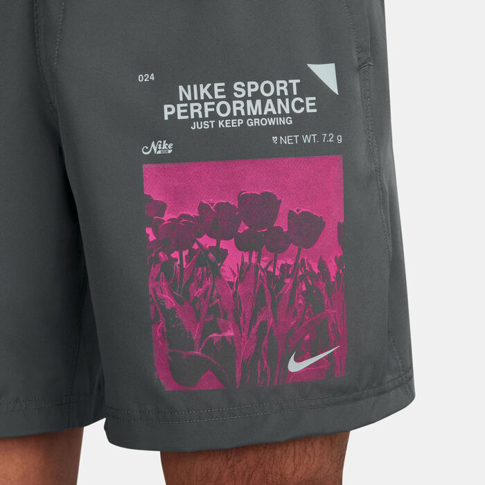 Nike Men's Form Dri-FIT Training Shorts Grey Nike Men's Form Dri-FIT Training Shorts Grey image number 3