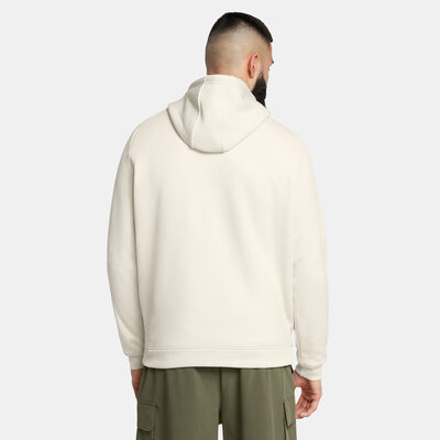 Under Armour Men's Armour Fleece Pro Kanga Hoodie White