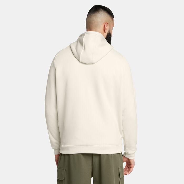 Under Armour Men's Armour Fleece Pro Kanga Hoodie White image number 1